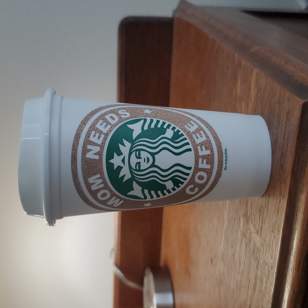 Starbucks Mom Needs Coffee Cup
